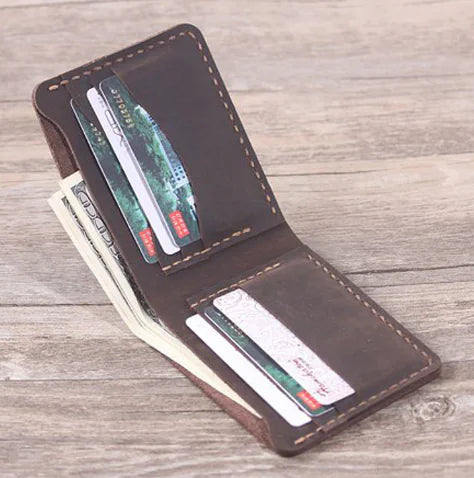The Heritage Wallet — Cowhide Bifold
