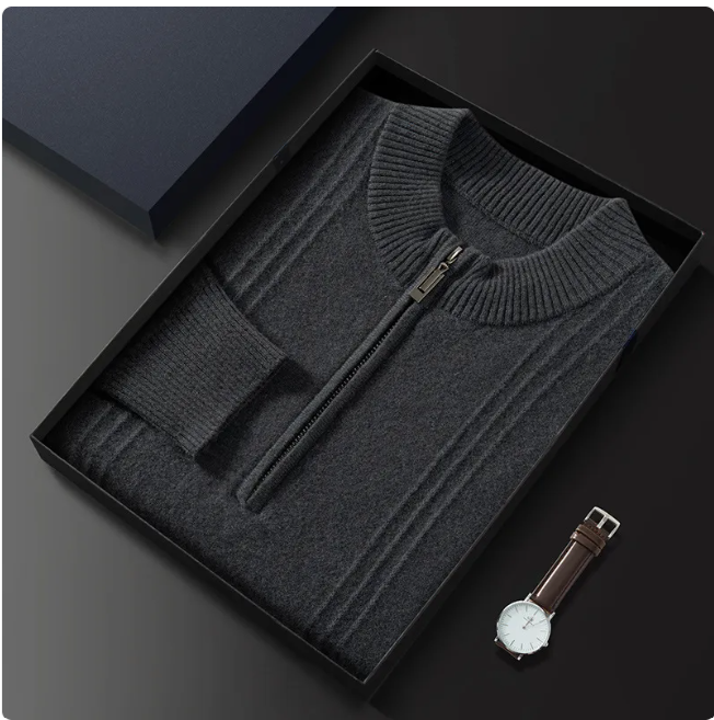 The Wool Half-Zip Sweater