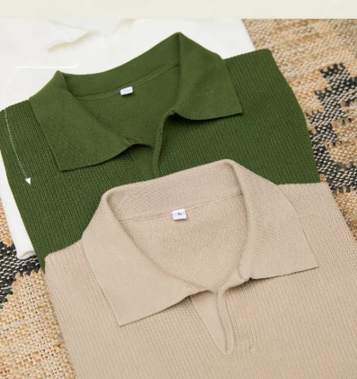 The Retro Knit Polo