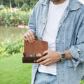 The Watch Roll — Crazy Horse Leather