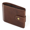 The Chocolate Wallet — Crazy Horse Leather