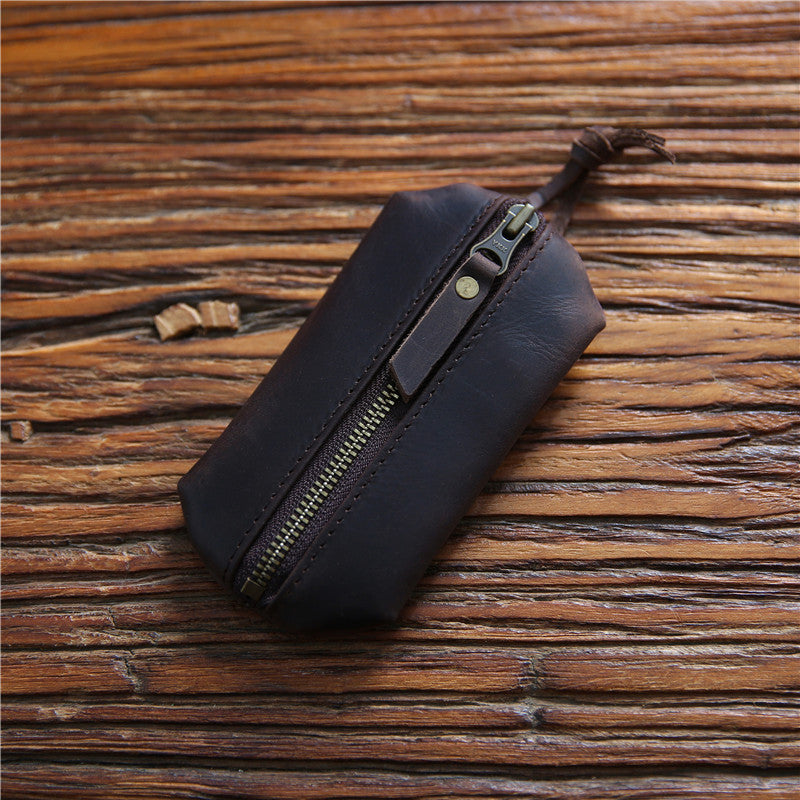 The Key Pouch — Crazy Horse Leather