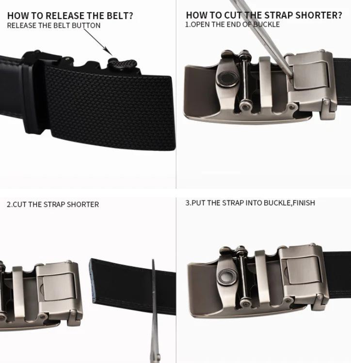 How to release and resize the Auto-Lock Belt
