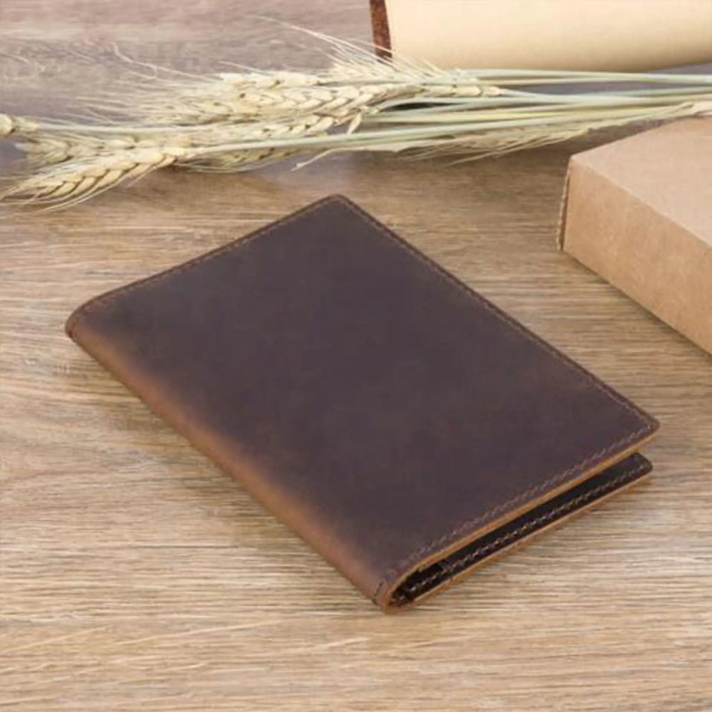 The Passport Holder — Crazy Horse Cowhide