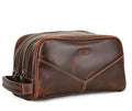 The Travel Dopp Kit — Crazy Horse Leather