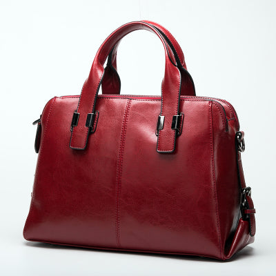 The Satchel — Waxed Cowhide