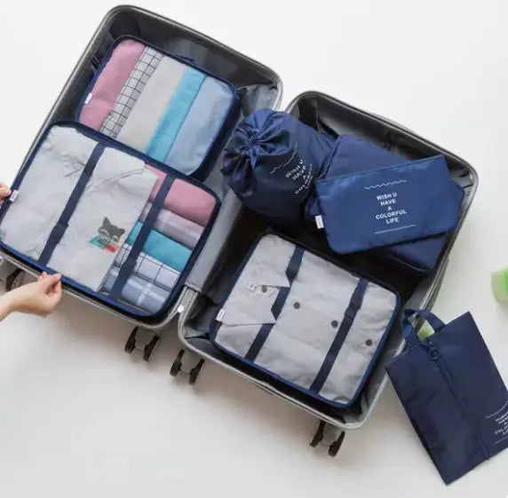 The Packing Cube Set — 6 Pieces