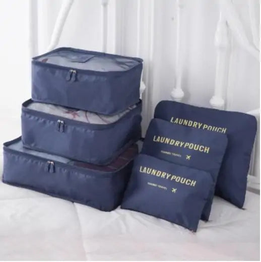 The Packing Cube Set — 6 Pieces