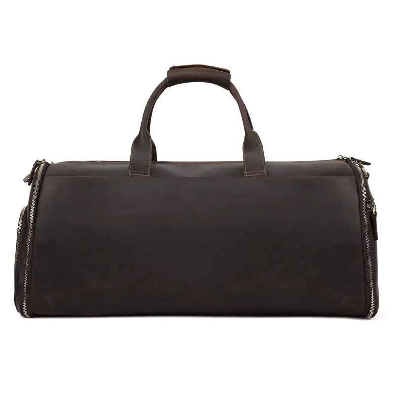 The Weekender — Crazy Horse Leather Duffel