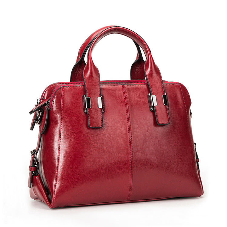 The Satchel — Waxed Cowhide