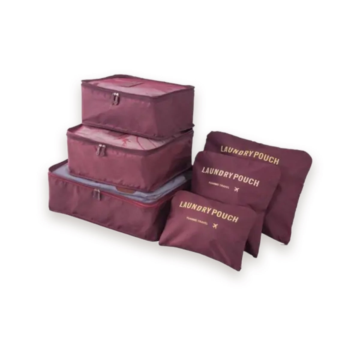 The Packing Cube Set — 6 Pieces
