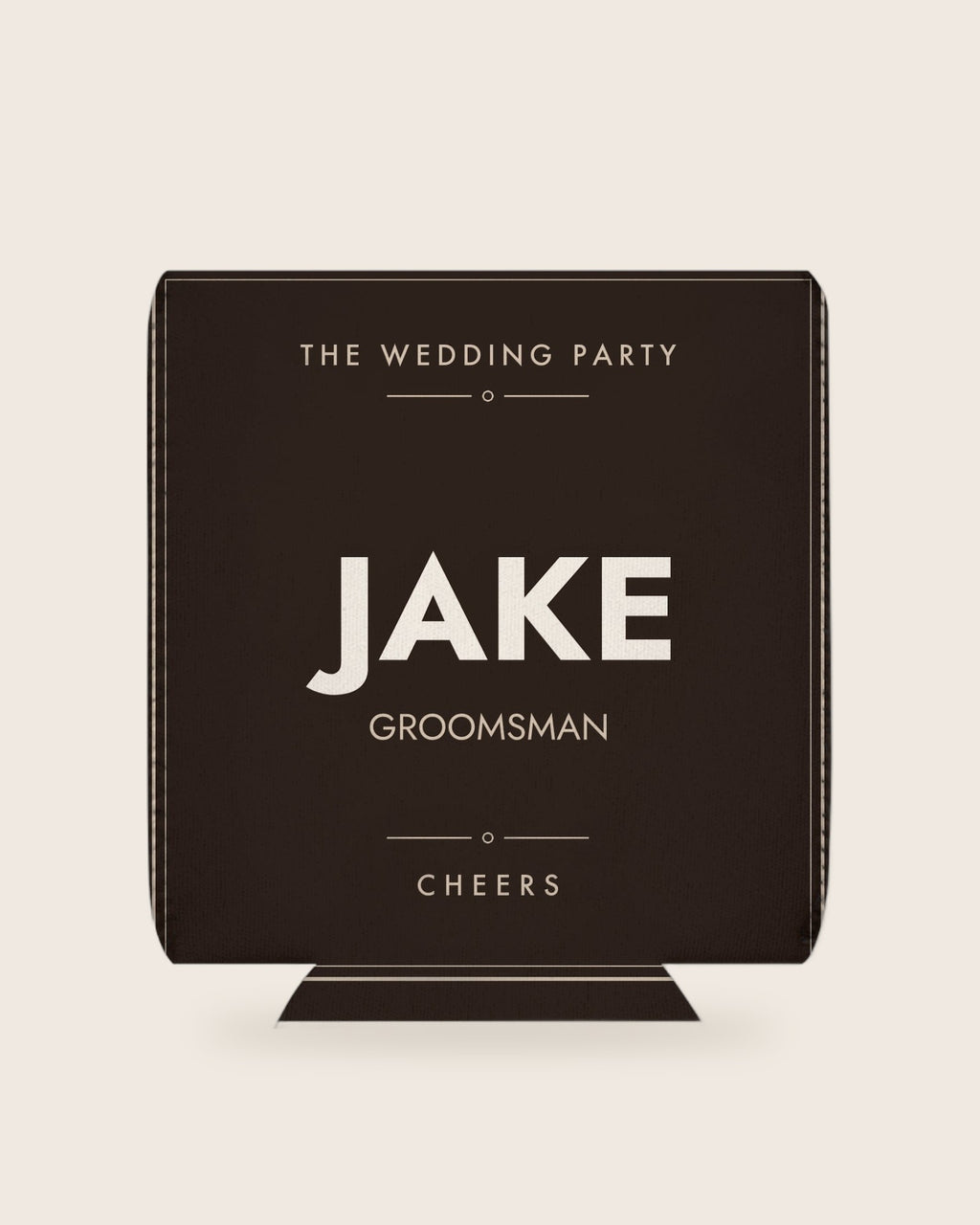 The Wedding Party Coozie — Personalized Neoprene