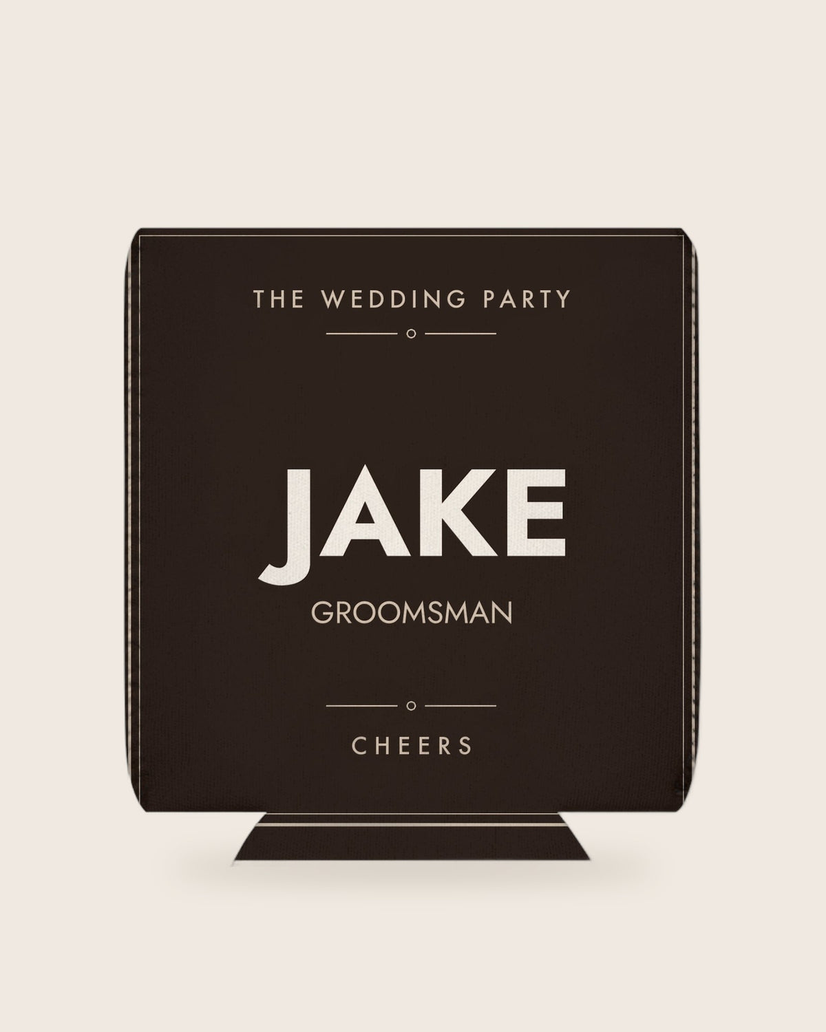 The Wedding Party Coozie — Personalized Neoprene