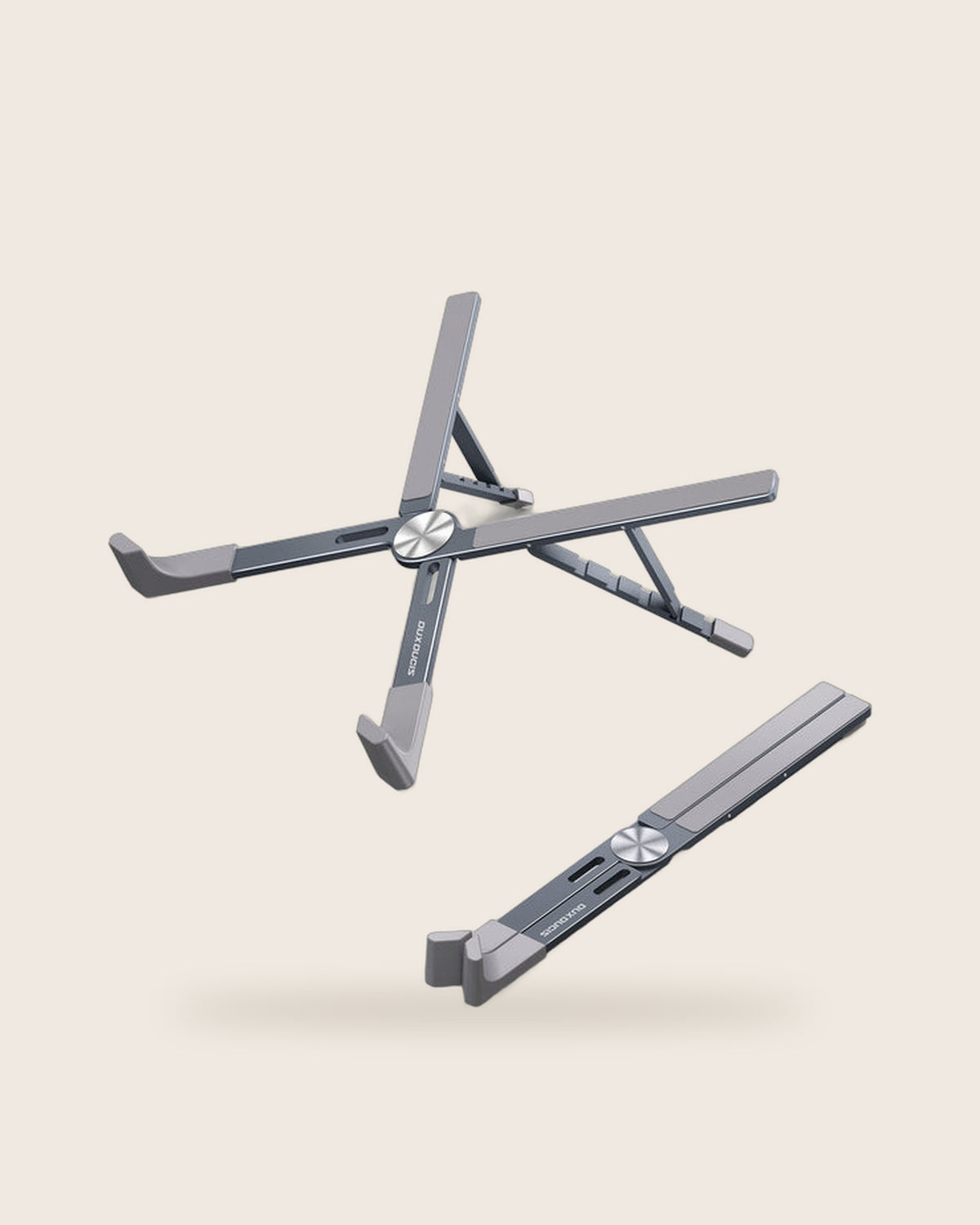 The X-Stand — Folding Aluminum Laptop Stand